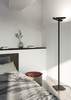 Lampada da terra nera direzionabile LED sostituibile luce intensa 6 luci  42343