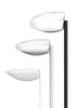 Varianti colori Lampada da terra moderna luminosa orientabile 6 luci LED GX53 sostituibili