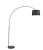 Immagine aggiuntiva di Lampada da terra a arco con paralume nero per illuminazione soffusa  44038