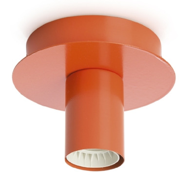 Plafoniera-applique lampadina a vista arancione 6248AR PERENZ