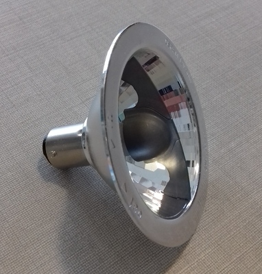 Lampadina alogena 50W 12V 30gradi 41990FL FL BA 15D OSRAM