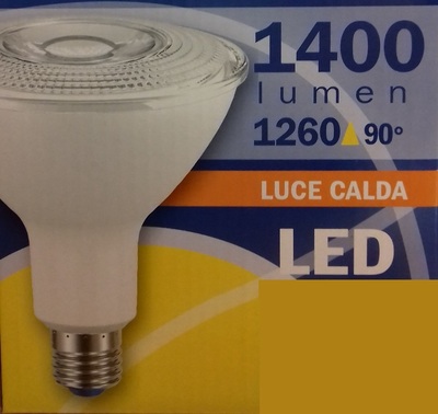 Lampadina led PAR38 14W E27 3000K luce calda SLD561422 AIRAM