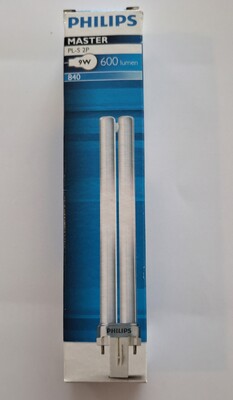 Lampadina PL-S 9W/840 2 pin COLORI E LUCI