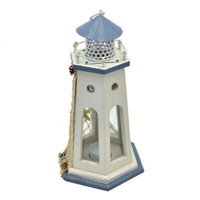 Lanterna a forma esagonale faro alto 40cm  38810