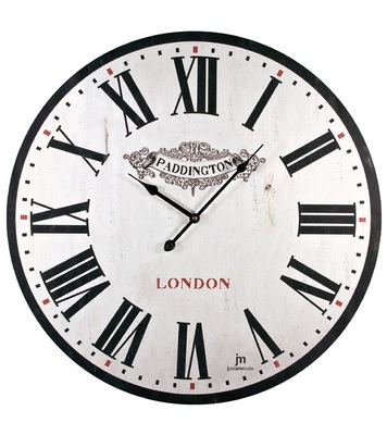 Orologio parete grande 60cm scritta Paddington London 21418 LOWELL