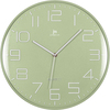 Immagine aggiuntiva di Orologio da parete verde moderno 36 cm silenzioso con numeri grandi e vetro f