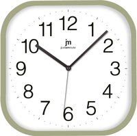 Orologio cornice verde salvia quadrato da parete silenzioso 30x30  45126