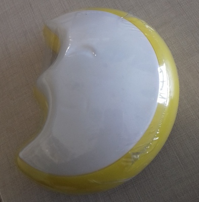 Lampada notturna luna gialla batteria 37519 LUCI E COLORI