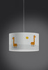 Immagine aggiuntiva di Lampadario camerette a sospensione 40 cm polilux decoro giraffa  42839