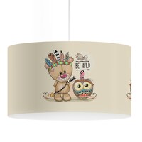 Lampadario cameretta buffo orsetto vestito da indiano  42840