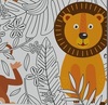 Ulteriore dettaglio di Lampadario a sospensione camerette leone tigre giraffa giocosi  42842