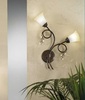 Applique 2 bracci curvati anima classica movimento decorativo ambio  44987
