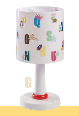 Lampada comodino bambini Abc 72271 DALBER