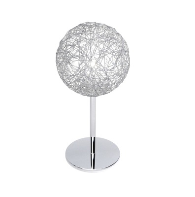 Lampada sfera metallo comodino gomitolo  41788