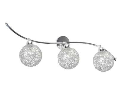 Plafoniera applique lineare luci orientabili a gomitolo  41782