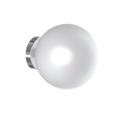 Applique diffusore sfera bianco in vetro  42044