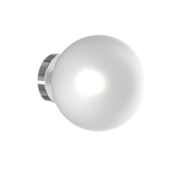 Applique diffusore sfera bianco in vetro  42044