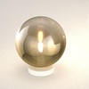 Lampada abat-jour da comodino o tavolo sfera 15 cm oro sfumato  42013