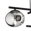 Particolare di Lampadario dark elegance 6 sfere multidirezionate a livelli  44739
