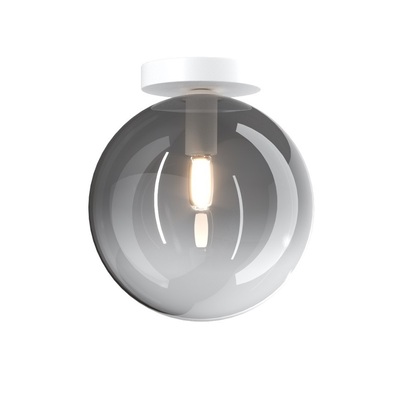 Plafoniera 1 luce sfera diametro 15 cm fum&egrave;  42011