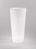 Vaso da esterno illuminato a forma di cono volume elegante  45164