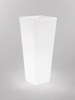 Vaso illuminato quadrato verticale alto importante per ingresso esterno  45162