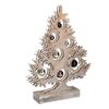Particolare di Albereremo decorazione alta 34cm con palline e luci  39101