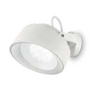 Faretto moderno bianco da muro esterno IP66 3000K 4000K 6500K LITIO AP1 BIANCO TOMMY IDEAL LUX