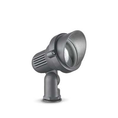 Faretto antracite piccolo da interrare da esterno GU10 TERRA PR1 SMALL ANTRACITE IDEAL LUX