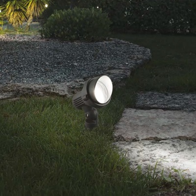 Lampada da interrare da esterno antracite grande TERRA PR1 BIG ANTRACITE IDEAL LUX
