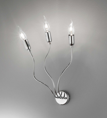 Lampada parete-soffitto 3 luci modellabili 33704 LUCI MODERNE