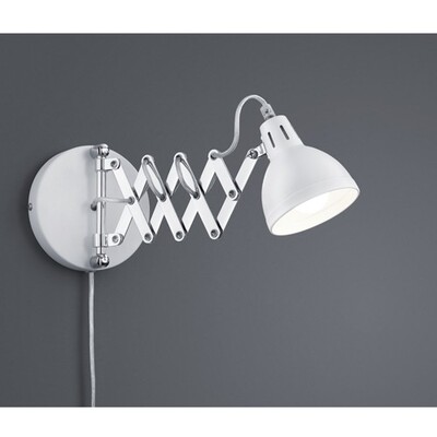 Lampada a parete a molla estensibile fino a 53cm LUCI MODERNE 40305 LUCI MODERNE