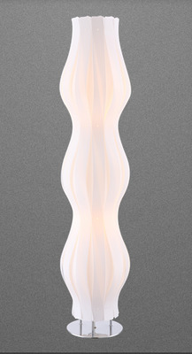 Lampada da terra moderna bianca sagomata 15070 GLOBO LIGHTING