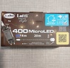 Catena 400 luci led bianco caldo su cavo metallo argento 20 metri NATALE LUCI E COLORI