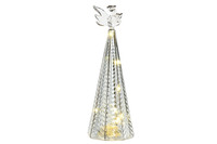Piccolo alberello decorativo a forma di angelo LED 7,5x22cm  42578