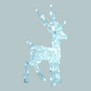 Ulteriore dettaglio di Decorazione led renna esterno luce bianca calda mix alta 85cm  44008