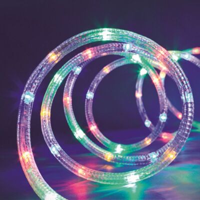 Tubo LED colorato con giochi di luce lungo 9 metri 36147 NATALE LUCI E COLORI