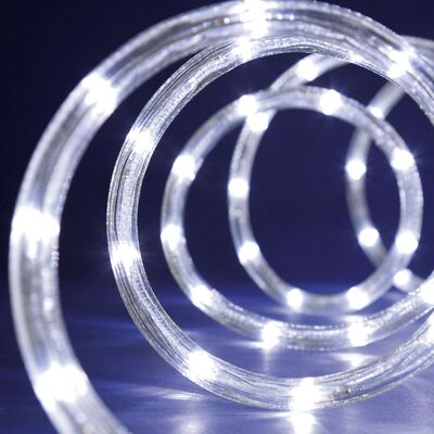 Tubo LED bianco con giochi di luce 9 metri 36130 NATALE LUCI E COLORI