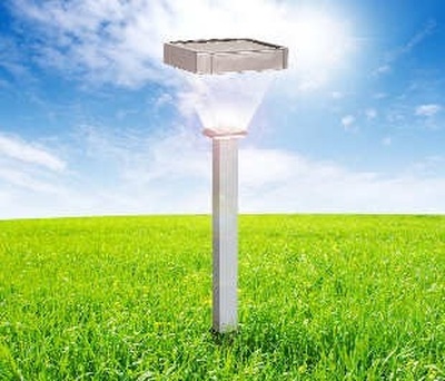 Lampada paletto a luce solare per esterno  35271