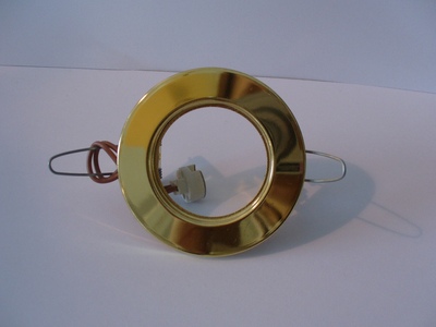 Faretto incasso fisso tondo oro 14004 METALSPOT