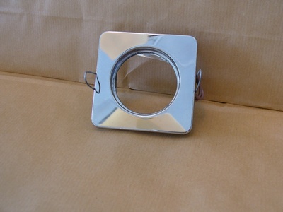 Faretto incasso fisso quadrato cromo 14065 cromo METALSPOT