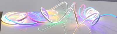 Tubo led al neon 960 led multicolore bifacciale effetto luce continua 55209 NATALE LUCI E COLORI