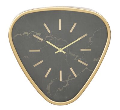 Orologio da parete particolare forma a triangolo moderno 40x38cm  40612