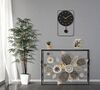Orologio a muro parete design moderno marmo nero 40x80 11527 LOWELL - foto 4