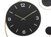 Immagine aggiuntiva di Orologio a muro nero e oro pianeti 60x57cm  40617