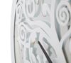 Ulteriore dettaglio di Orologio a parete bianco albero della vita a specchio 55cm  40538