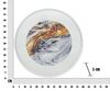 Orologio a parete 60cm fascia a specchio e stampa artistica  40609 - foto 5