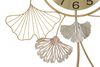 Orologio lungo verticale oro e argento decorato foglie 52x5x102cm  40513 Foto 4