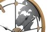 Particolare di Orologio da muro particolare con cartina geografica mondo diametro 60cm  43776