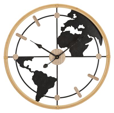 Orologio da muro particolare con cartina geografica mondo diametro 60cm  43776